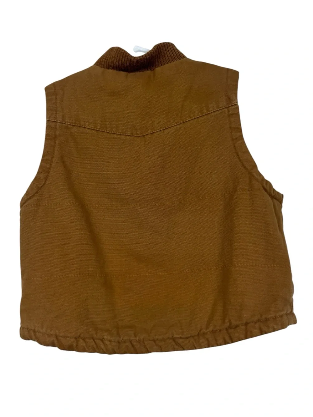 Vintage Baby Gap zip up canvas vest 12-18m